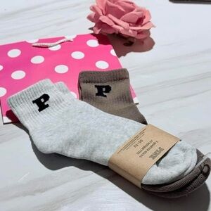 PINK Victorias Secret Quarter Socks